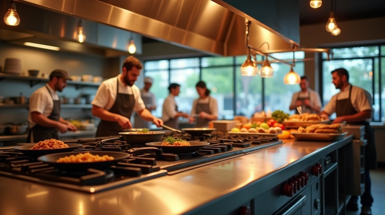 Savoir-faire culinaire et organisation du service rapide